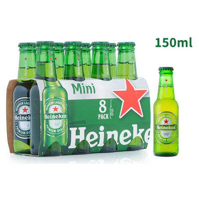 Heineken啤酒瓶装150mL（法国）