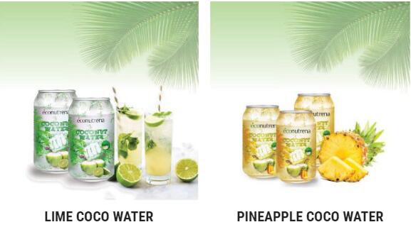 Organic coconut  beverage