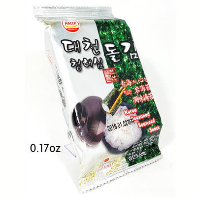 【推荐】韩国传统口味海苔